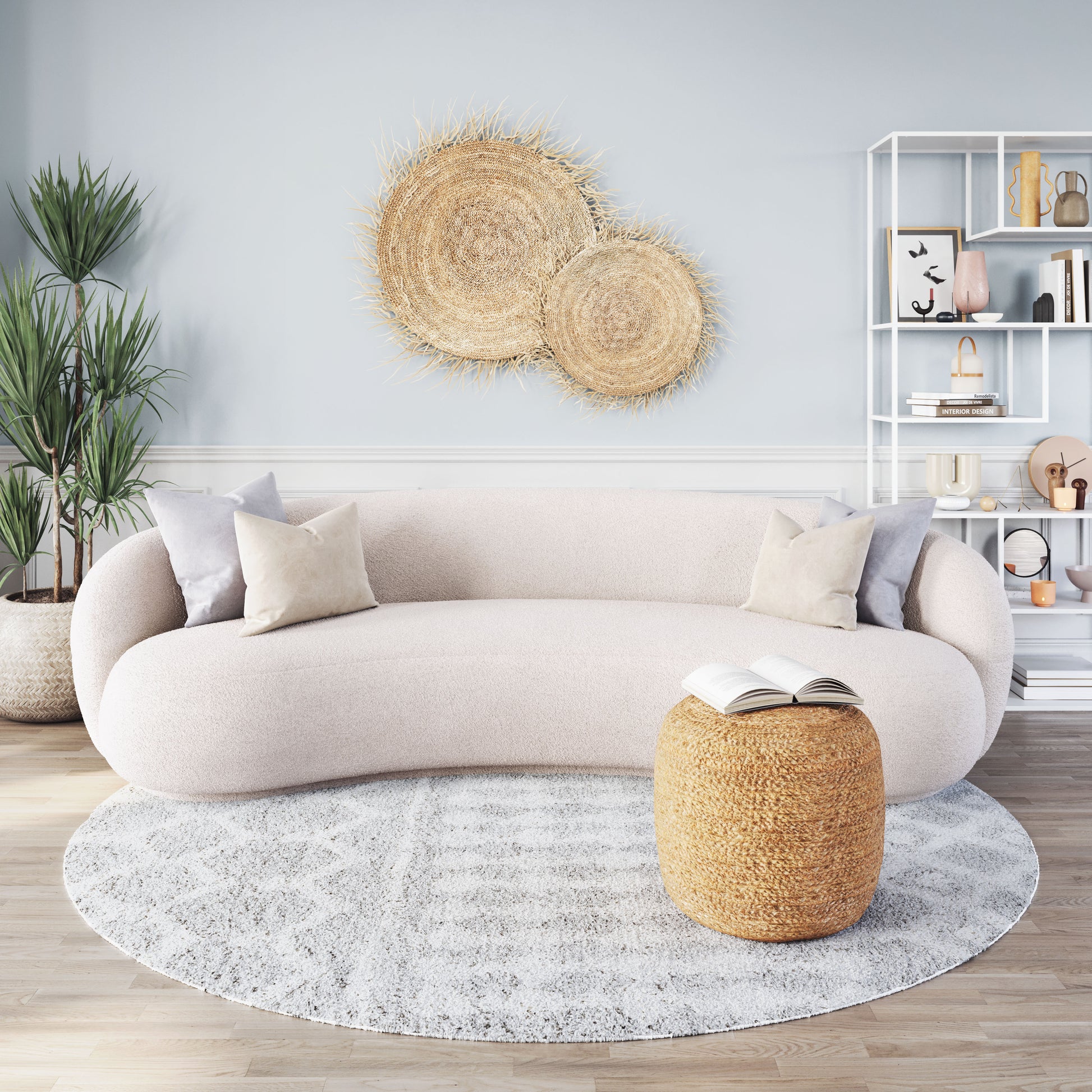Tibet Sofa Cream - Disselt Designs