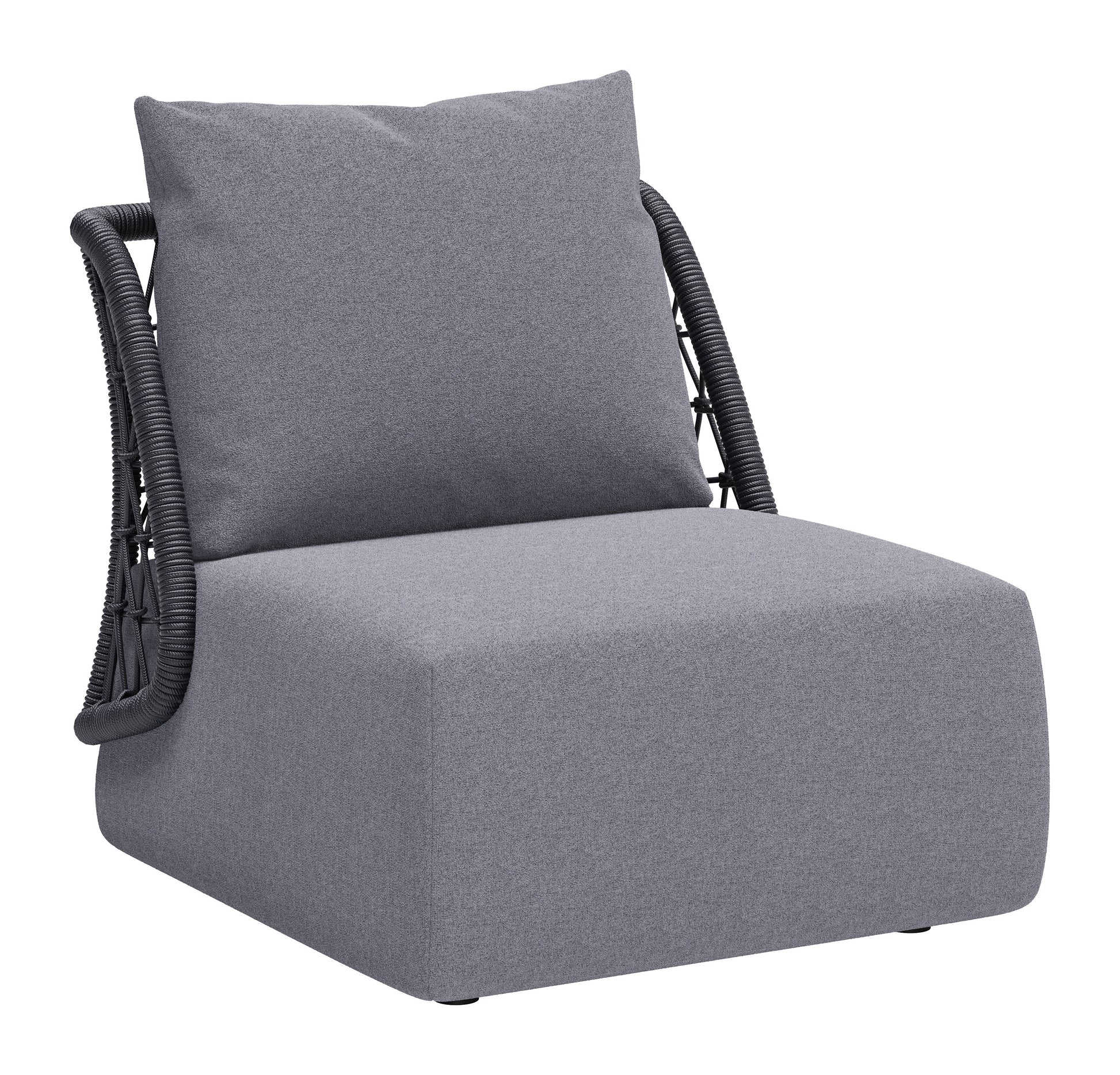 Mekan Accent Chair Gray - Disselt Designs