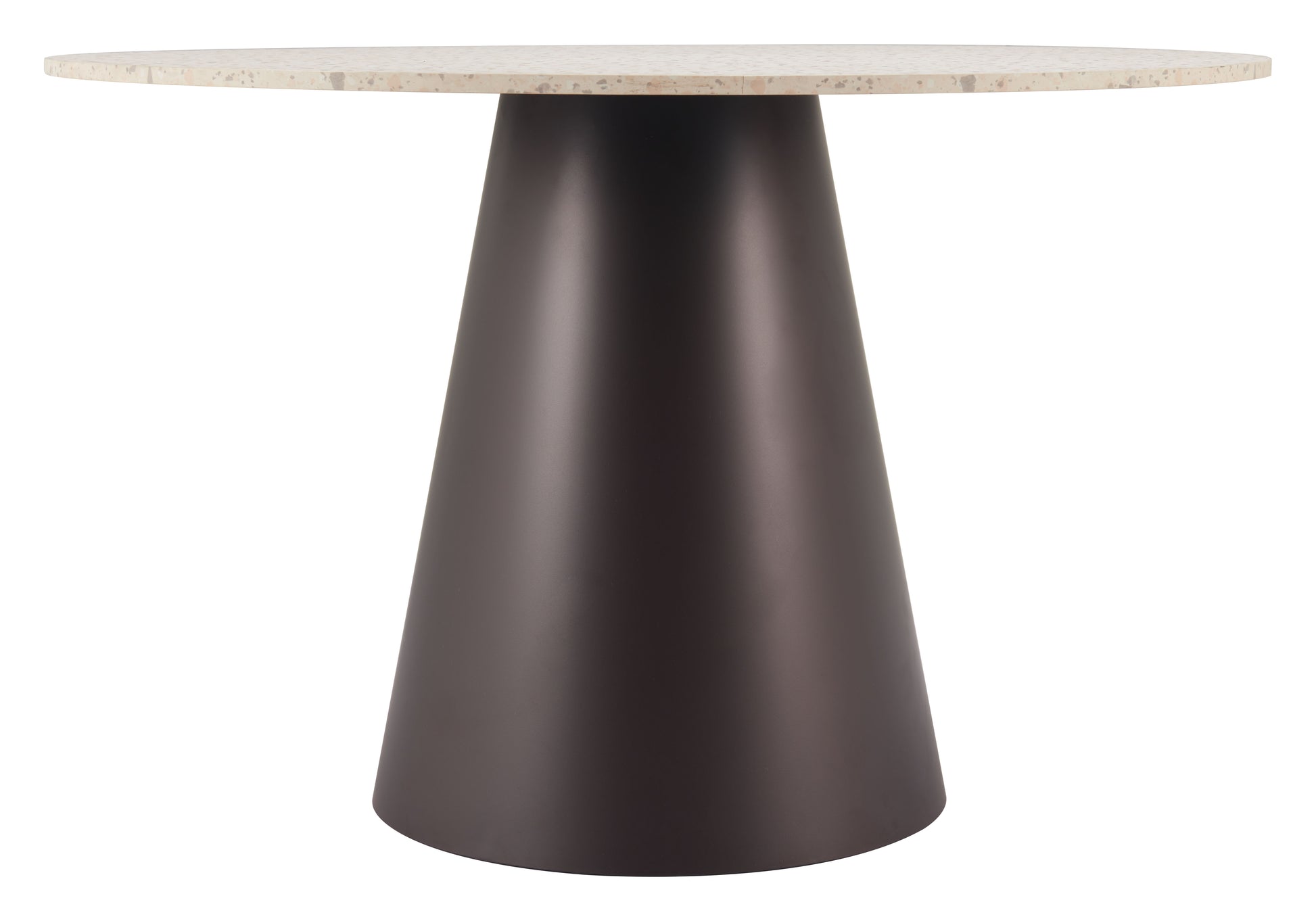 Jorf Dining Table Beige & Bronze - Disselt Designs