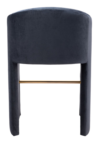 Emas Barstool Midnight Gray - Disselt Designs