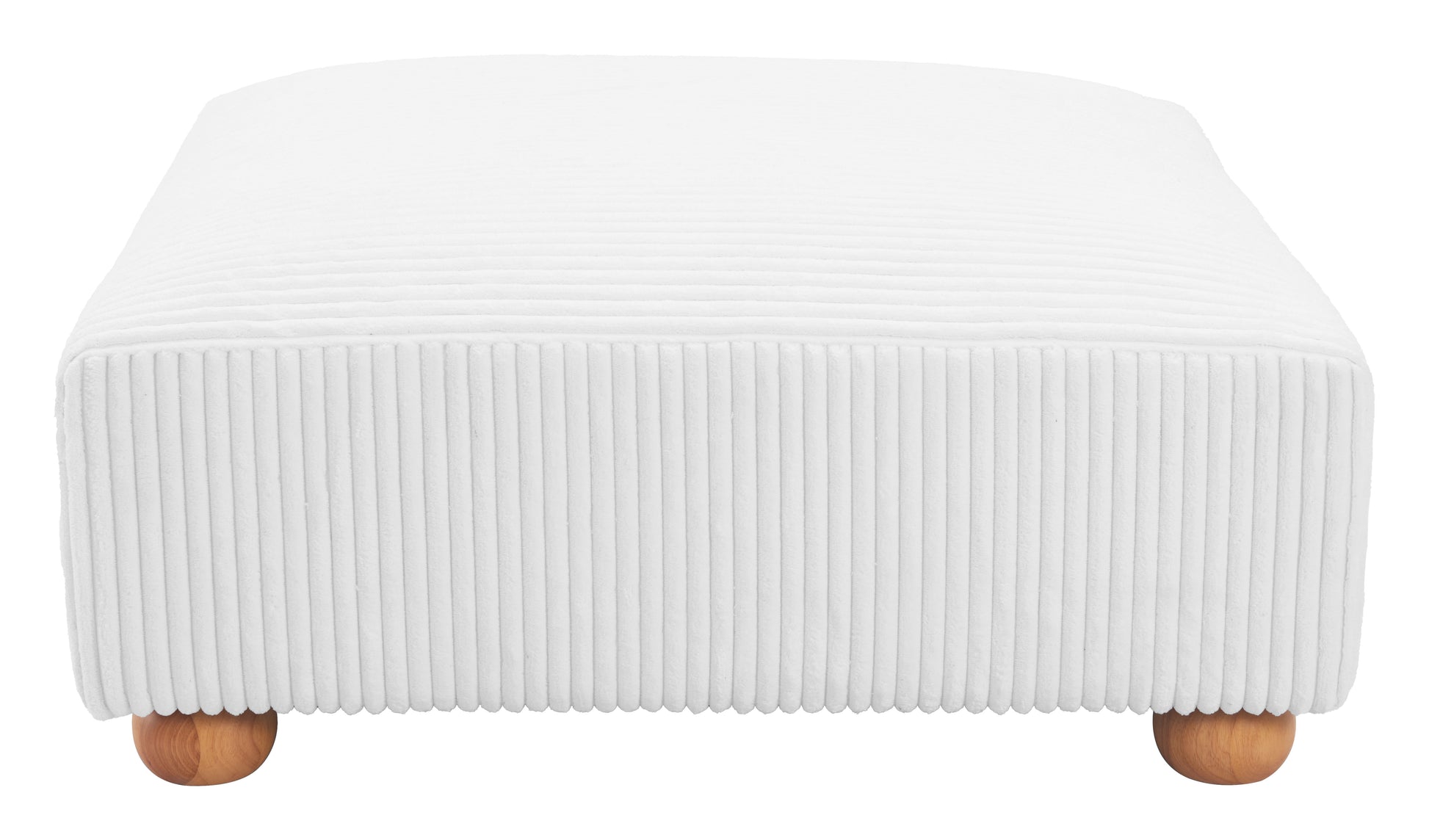 Tayte Ottoman White - Disselt Designs
