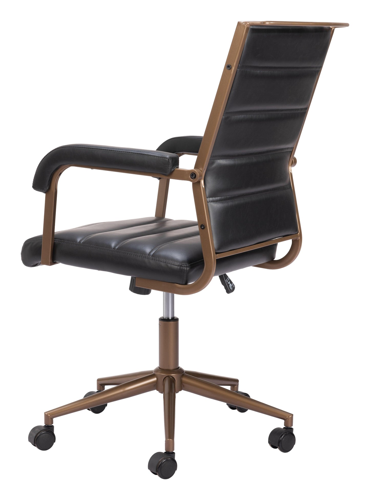 Auction Office Chair Vintage Black - Disselt Designs