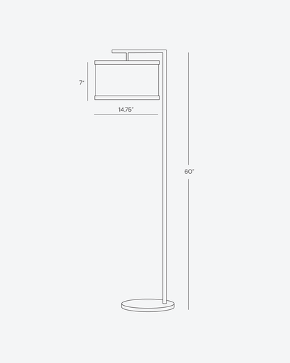 Montage Modern Floor Lamp