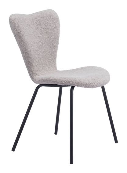 Thibideaux Dining Chair (Set of 2) Light Gray - Disselt Designs