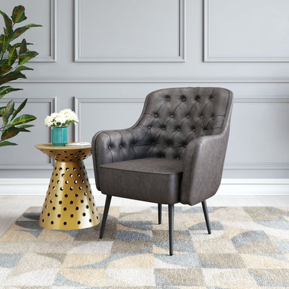 Tasmania Accent Chair Vintage Black - Disselt Designs