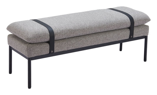 Padd Bench Gray - Disselt Designs