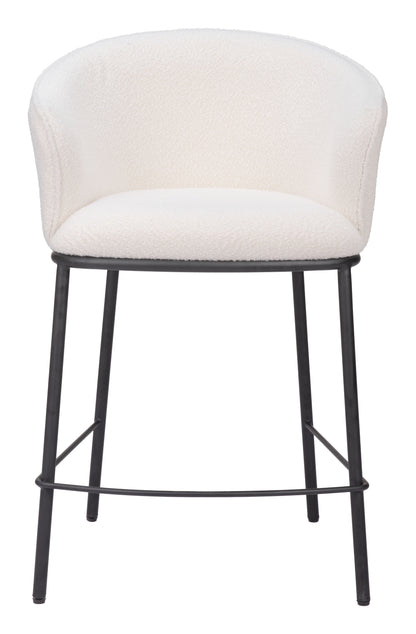 Essen Counter Stool Ivory - Disselt Designs