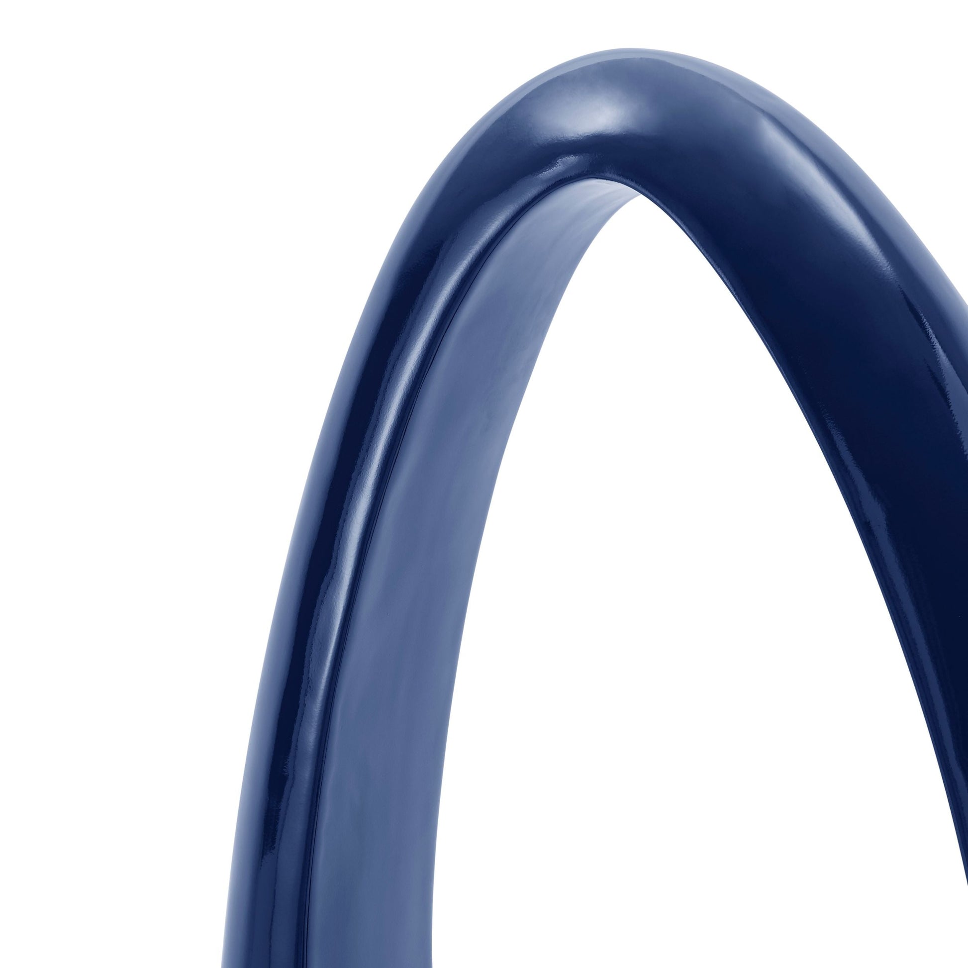 Mandolin Large Floor Vase Sculpture // Glossy Blue - Disselt Designs
