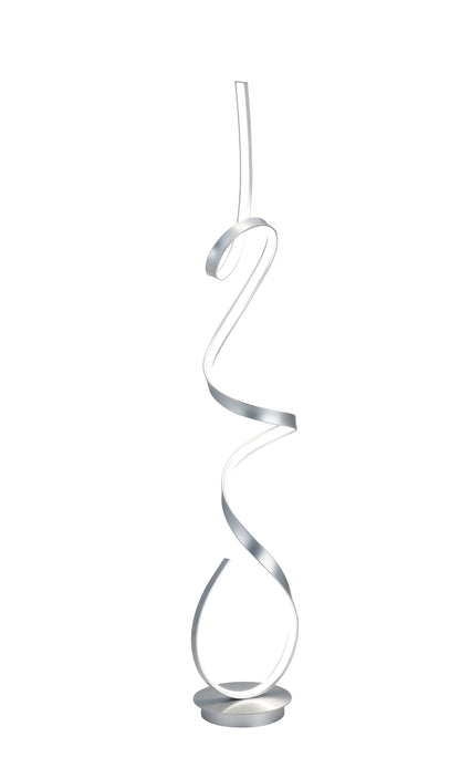 Amsterdam LED Dimmable 63" Floor Lamp // Silver - Disselt Designs