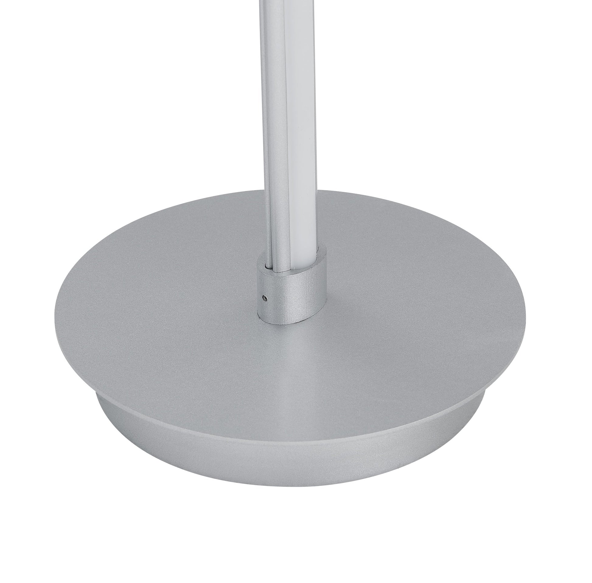 Budapest Dimmable LED 63" Tall Floor Lamp // Silver - Disselt Designs