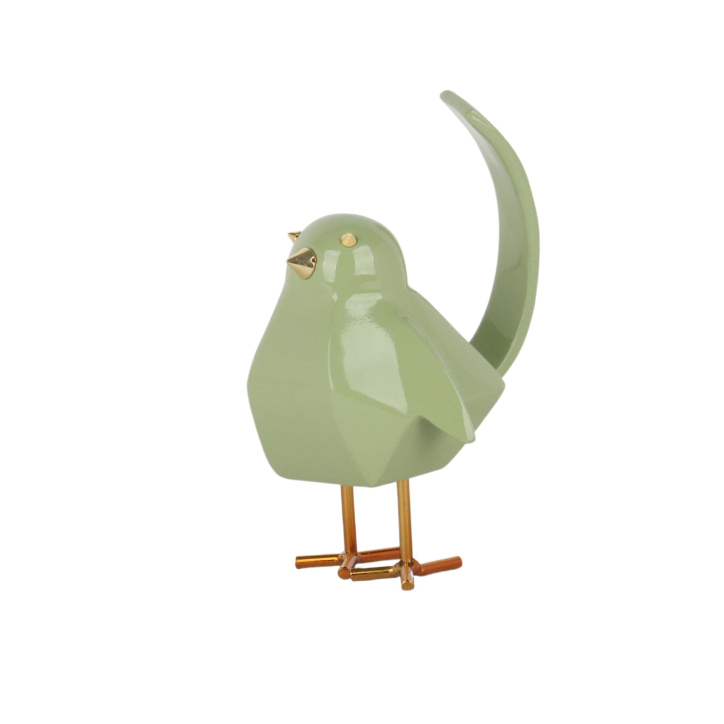 Bird Sculpture // Large Green - Disselt Designs
