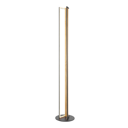Floor Lamp Iron & Wood - Disselt Designs