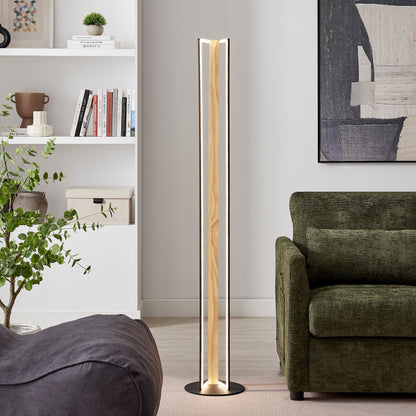 Floor Lamp Iron & Wood - Disselt Designs