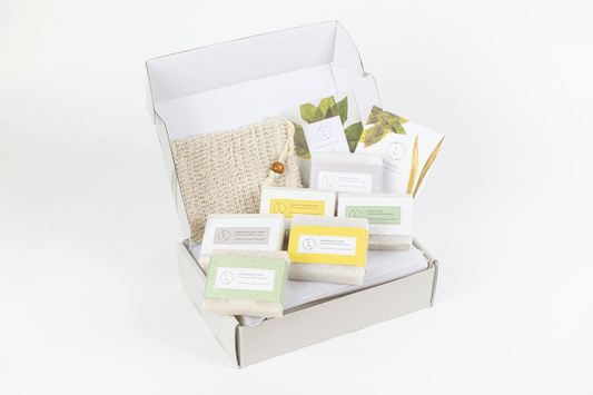 Gift Set of Natural Soap Bars - Made in the USA - Disselt Designs