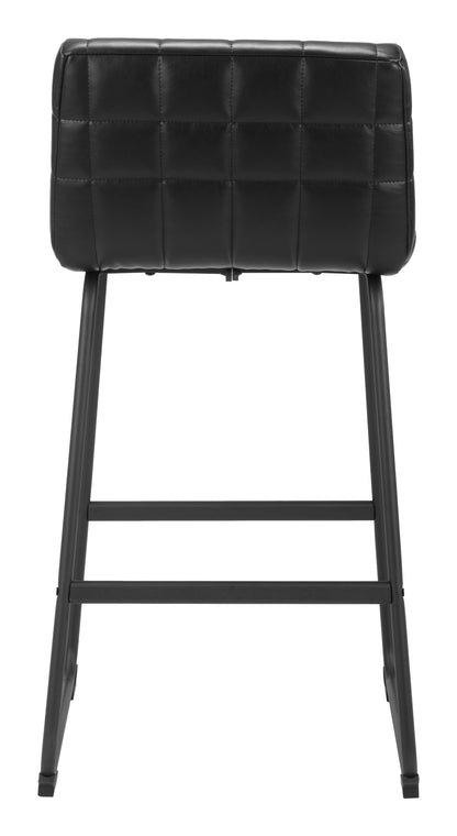 Pago Barstool (Set of 2) Black - Disselt Designs