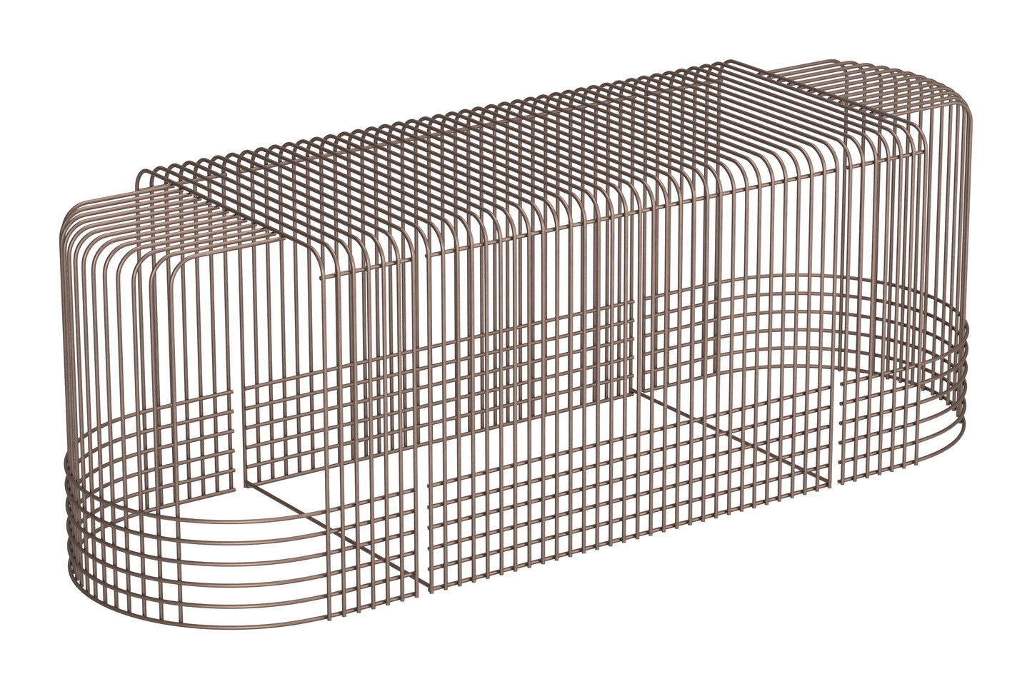 Pitch Coffee Table Set (3-Piece) Bronze - Disselt Designs