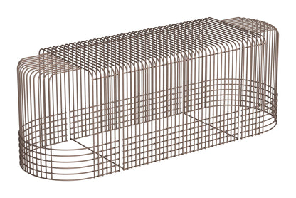 Pitch Coffee Table Set (3-Piece) Bronze - Disselt Designs