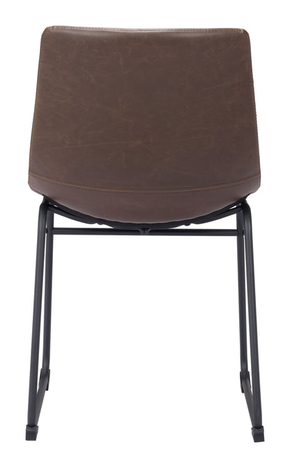 Smart Dining Chair (Set of 2) Vintage Espresso - Disselt Designs
