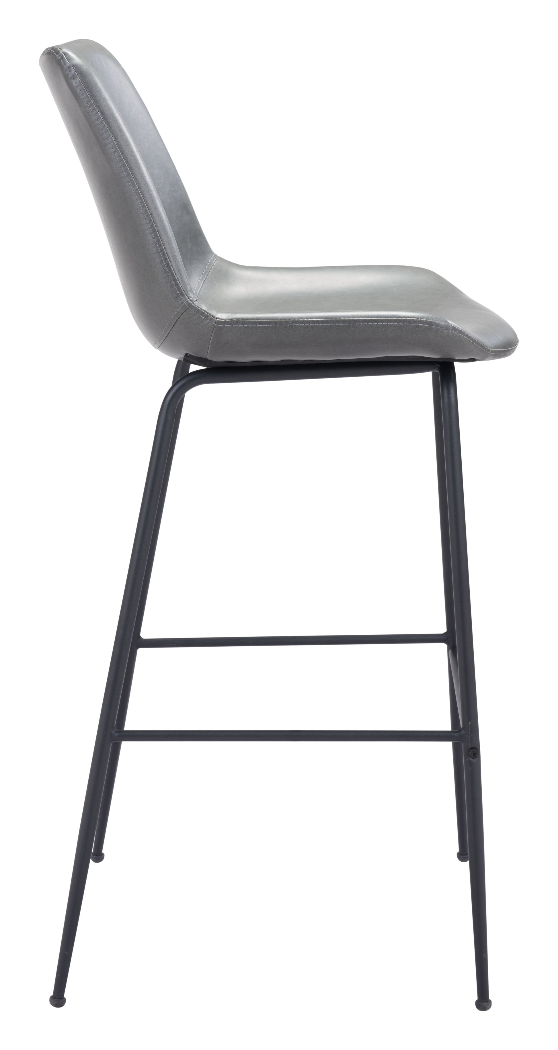 Byron Barstool Gray - Disselt Designs