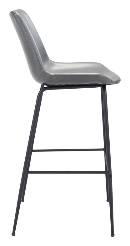 Byron Barstool Gray - Disselt Designs
