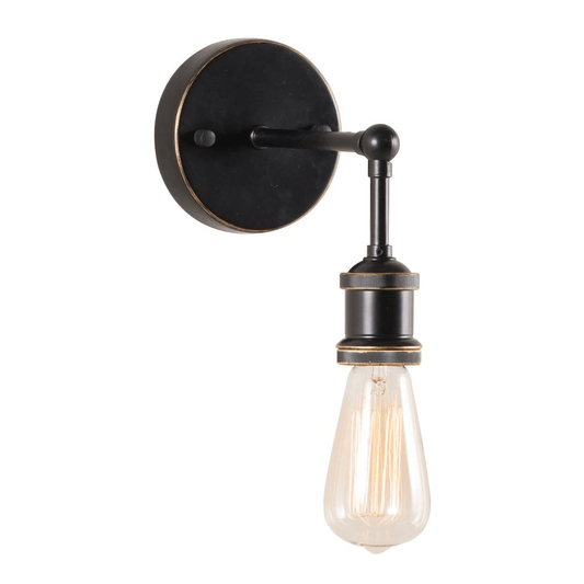 MISERITE | Antique Black Wall Lamp - Disselt Designs