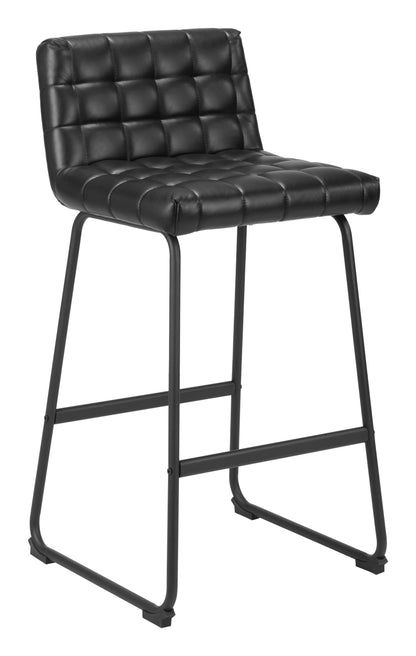 Pago Barstool (Set of 2) Black - Disselt Designs