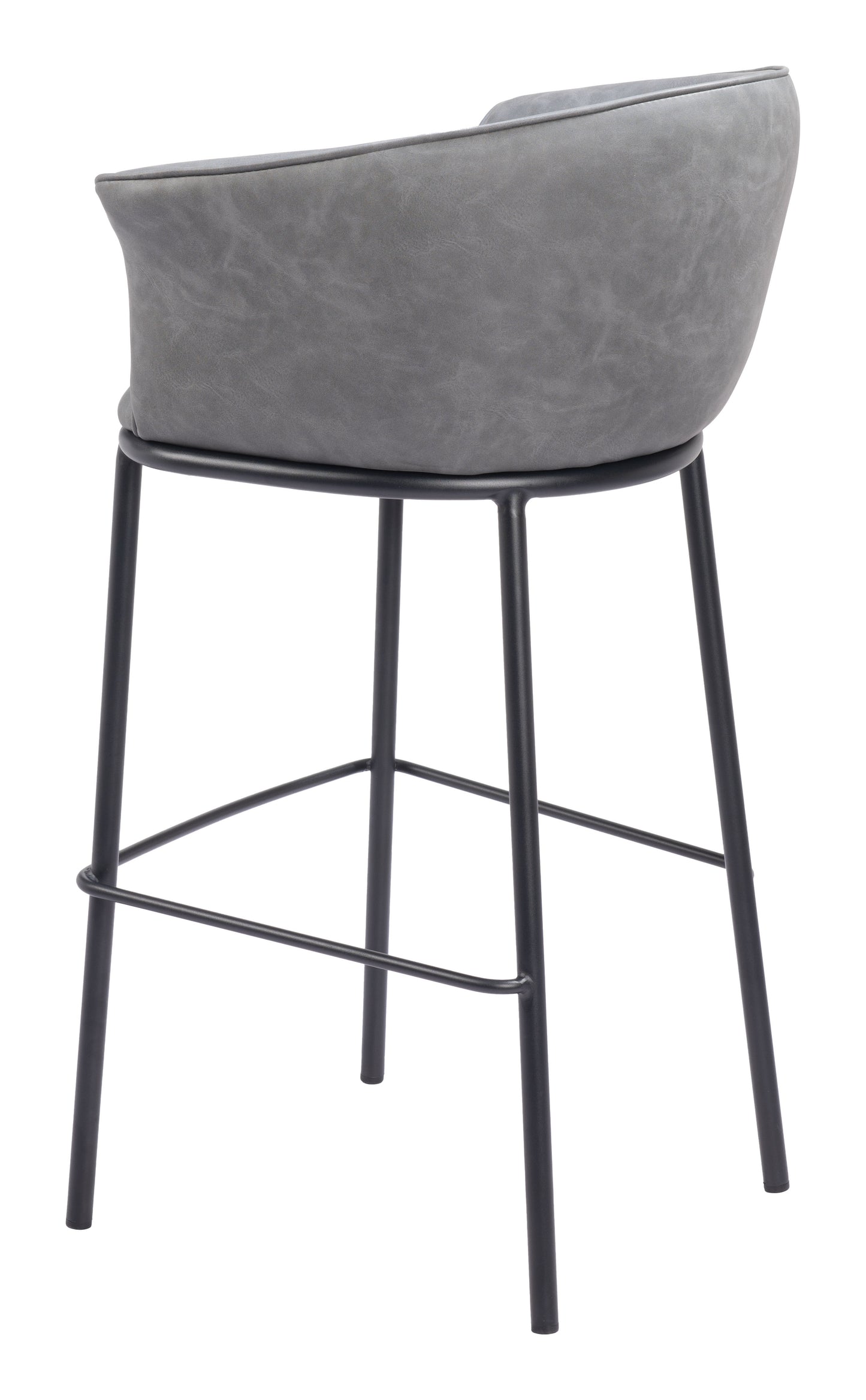 Garston Barstool Gray - Disselt Designs