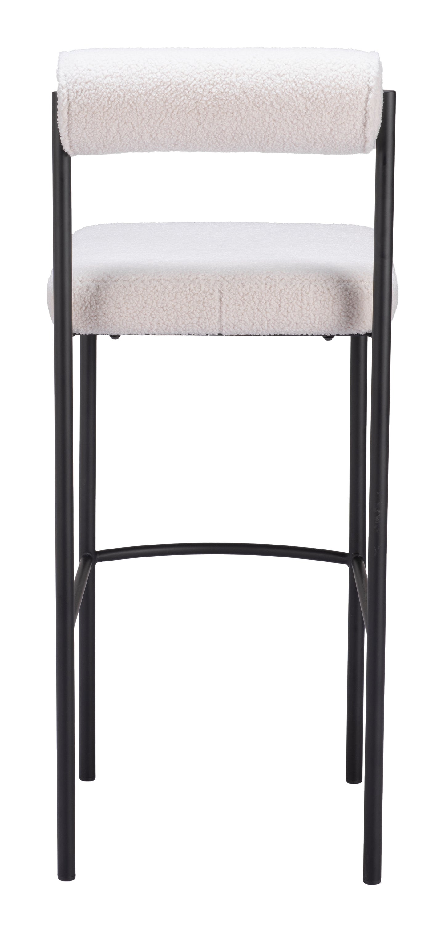 Livorno Barstool (Set of 2) Ivory - Disselt Designs