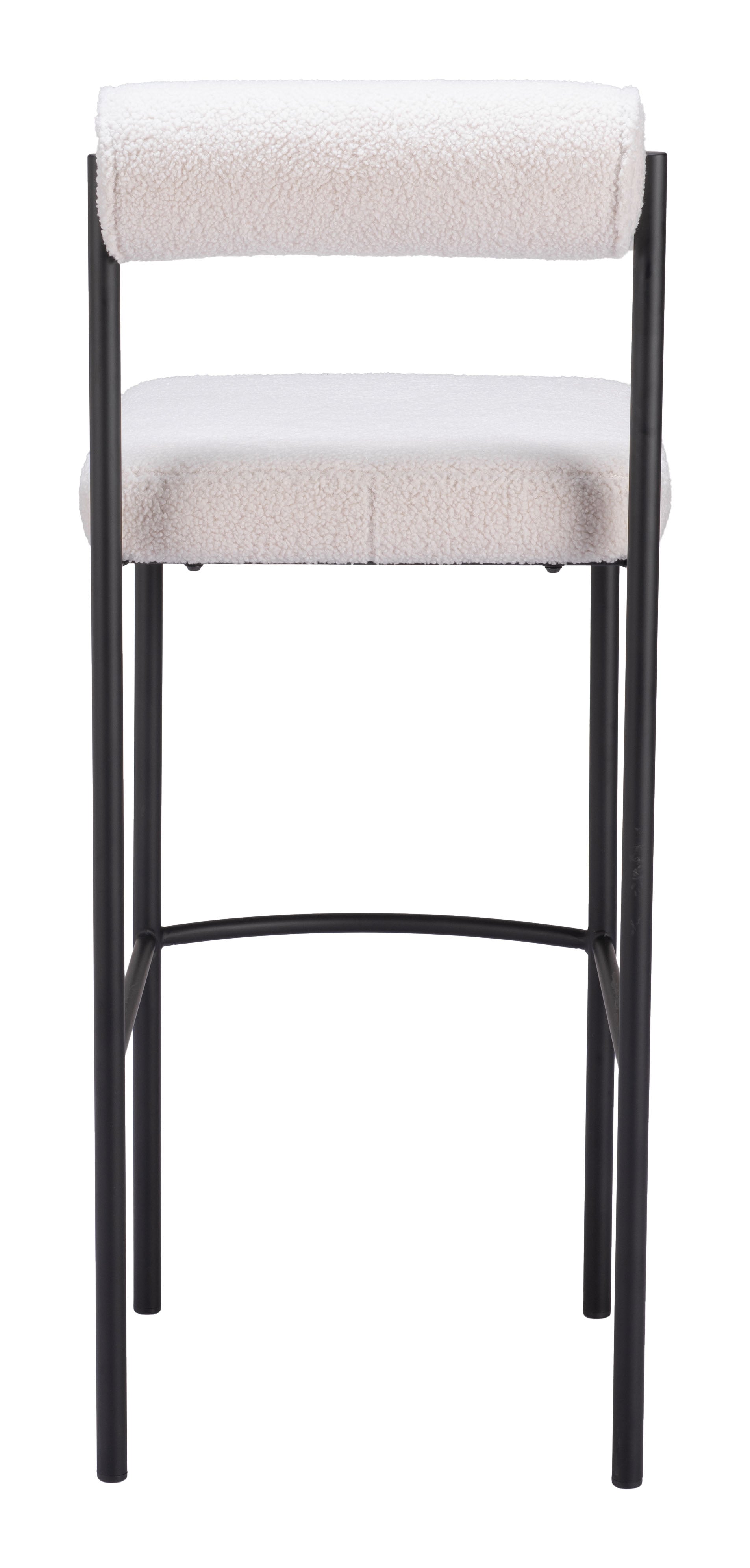 Livorno Barstool (Set of 2) Ivory - Disselt Designs