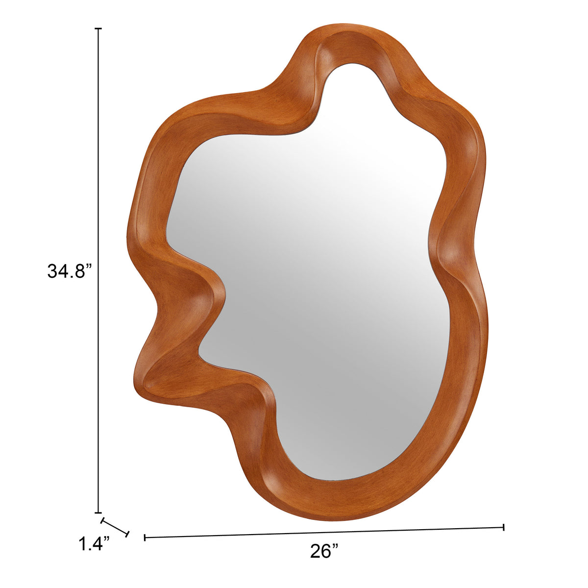 Foz Mirror Brown - view 5