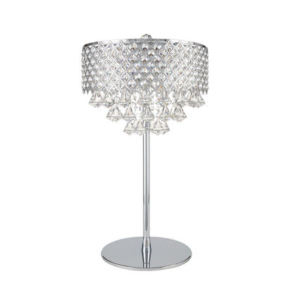 Grand 6 LED Light Table Lamp // Chrome - Disselt Designs