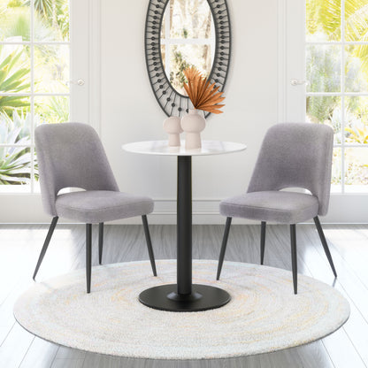 Teddy Dining Chair (Set of 2) Gray - Disselt Designs