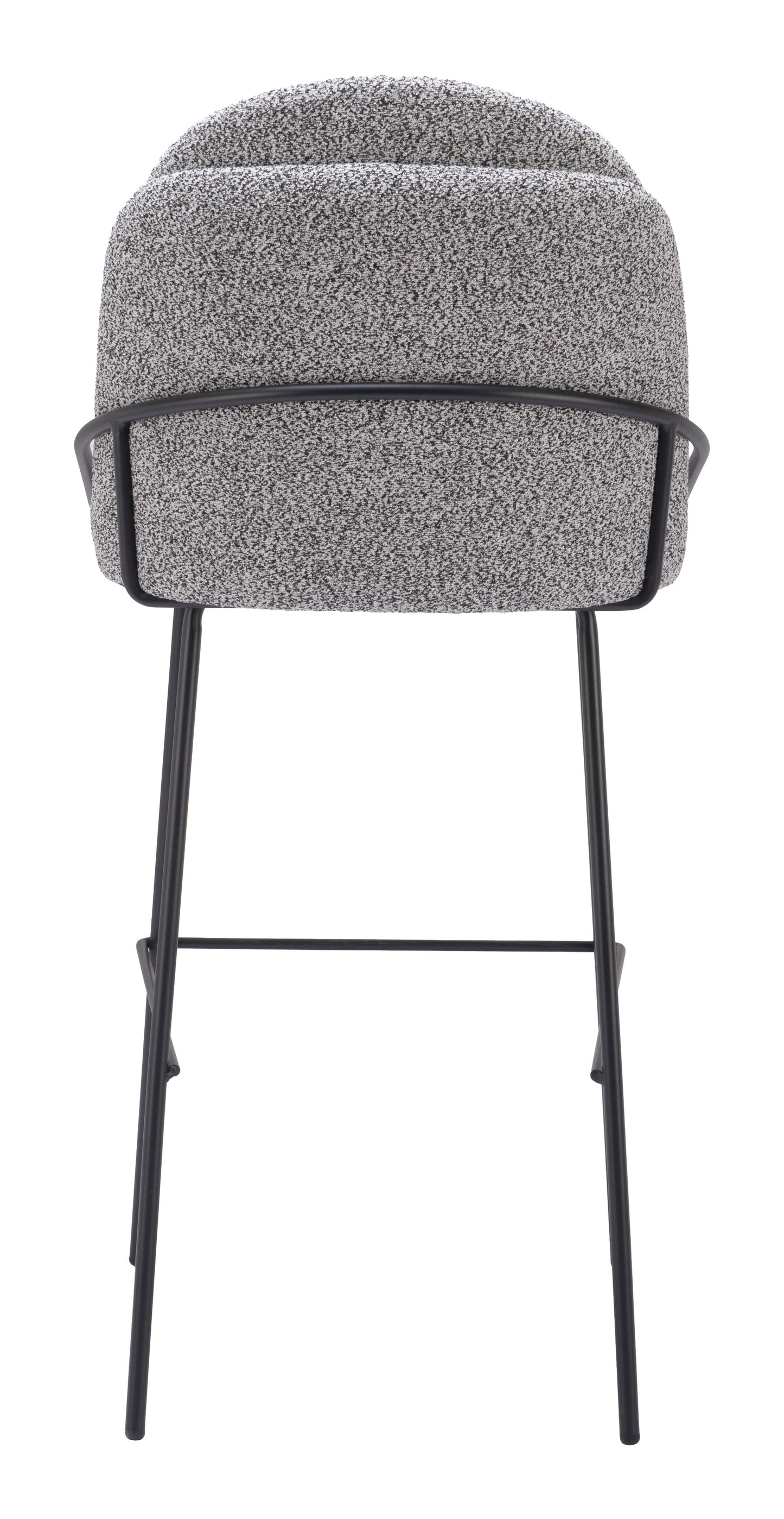 Jambi Barstool (Set of 2) Black & White - Disselt Designs