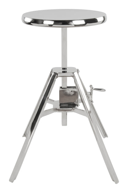 Mercy Counter Stool Silver - Disselt Designs