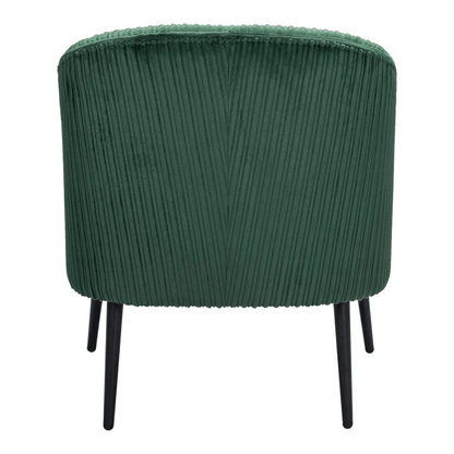 RANIER | Tufted Green Accent Chair - Disselt Designs