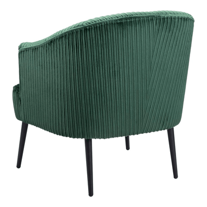 RANIER | Tufted Green Accent Chair - Disselt Designs