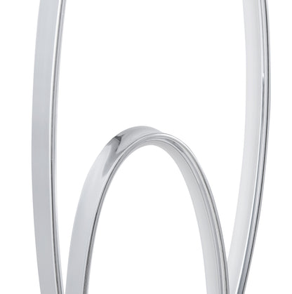 Milan Chrome Table Lamp // LED Strip & Touch Dimmer - Disselt Designs