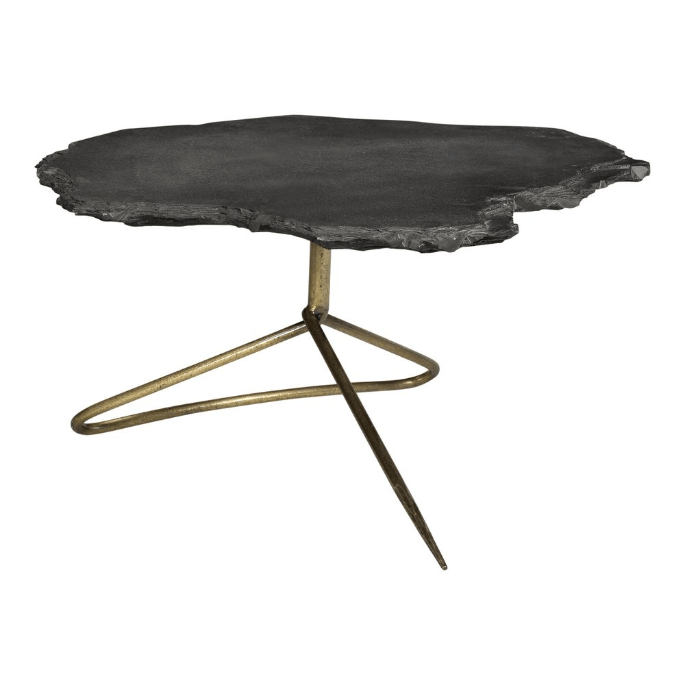 SHERIDAN | Stone and Metal Coffee Table - Disselt Designs