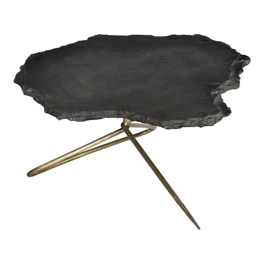 SHERIDAN | Stone and Metal Coffee Table - Disselt Designs