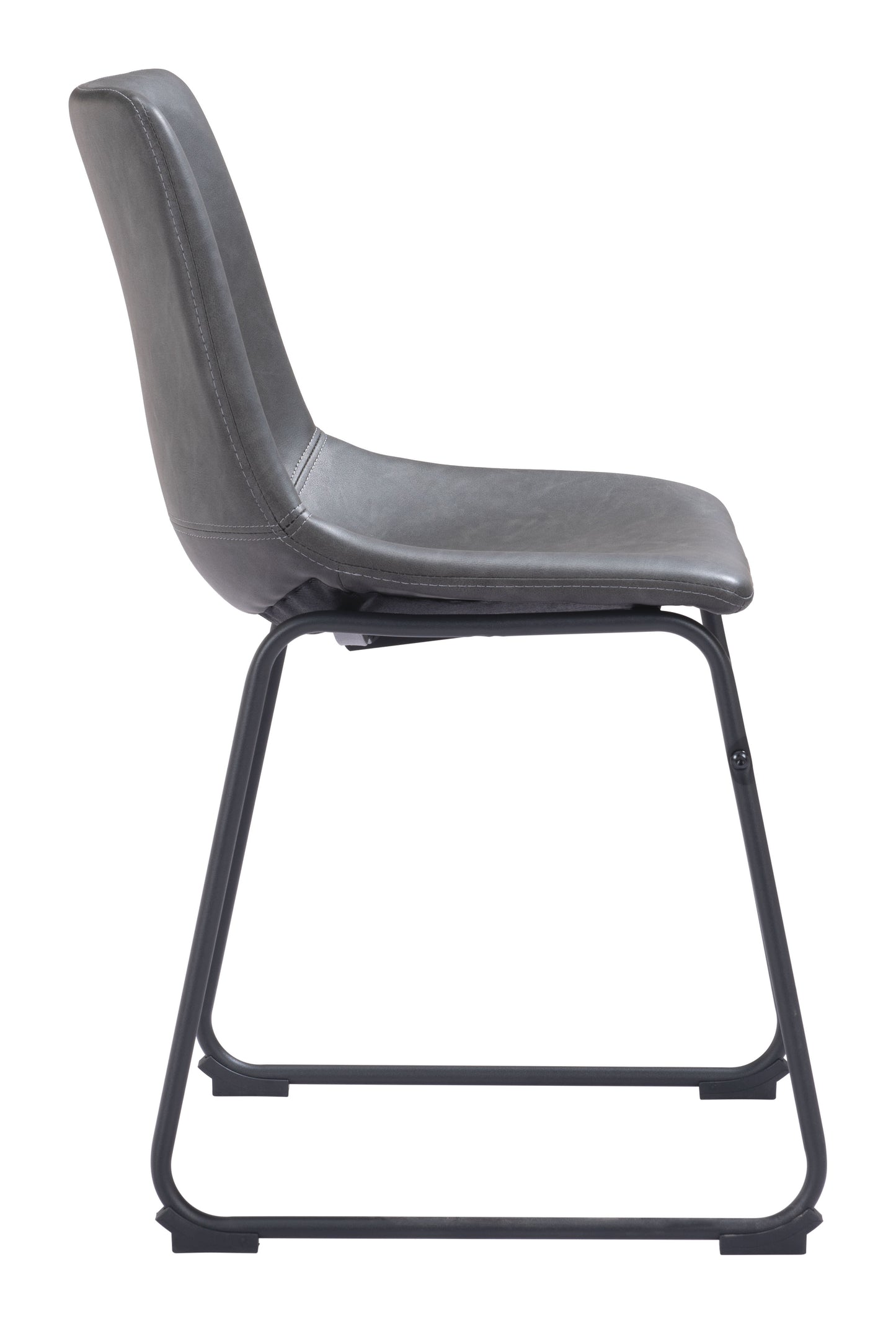 Smart Dining Chair (Set of 2) Charcoal - Disselt Designs