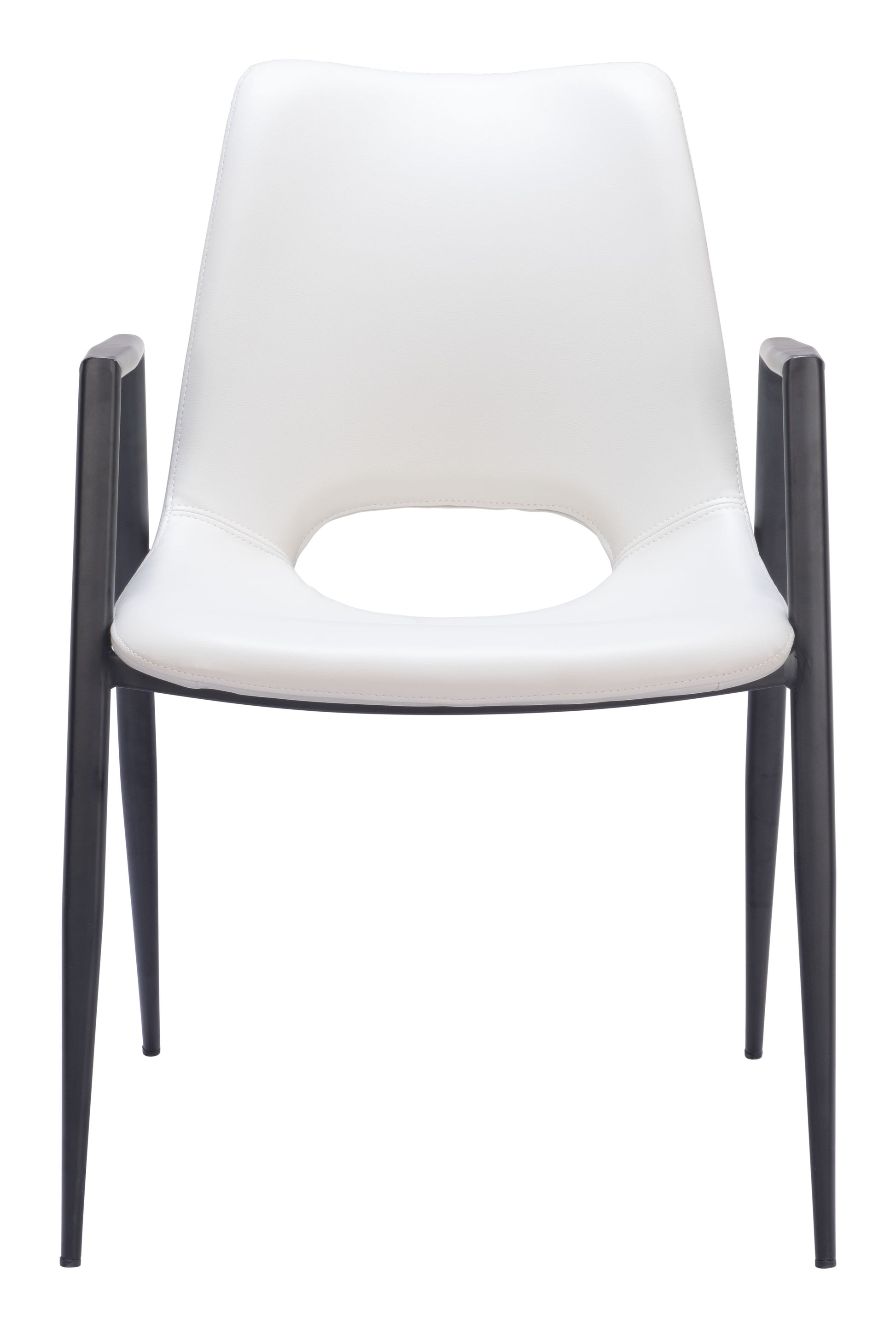 Desi Dining Chair (Set of 2) White - Disselt Designs
