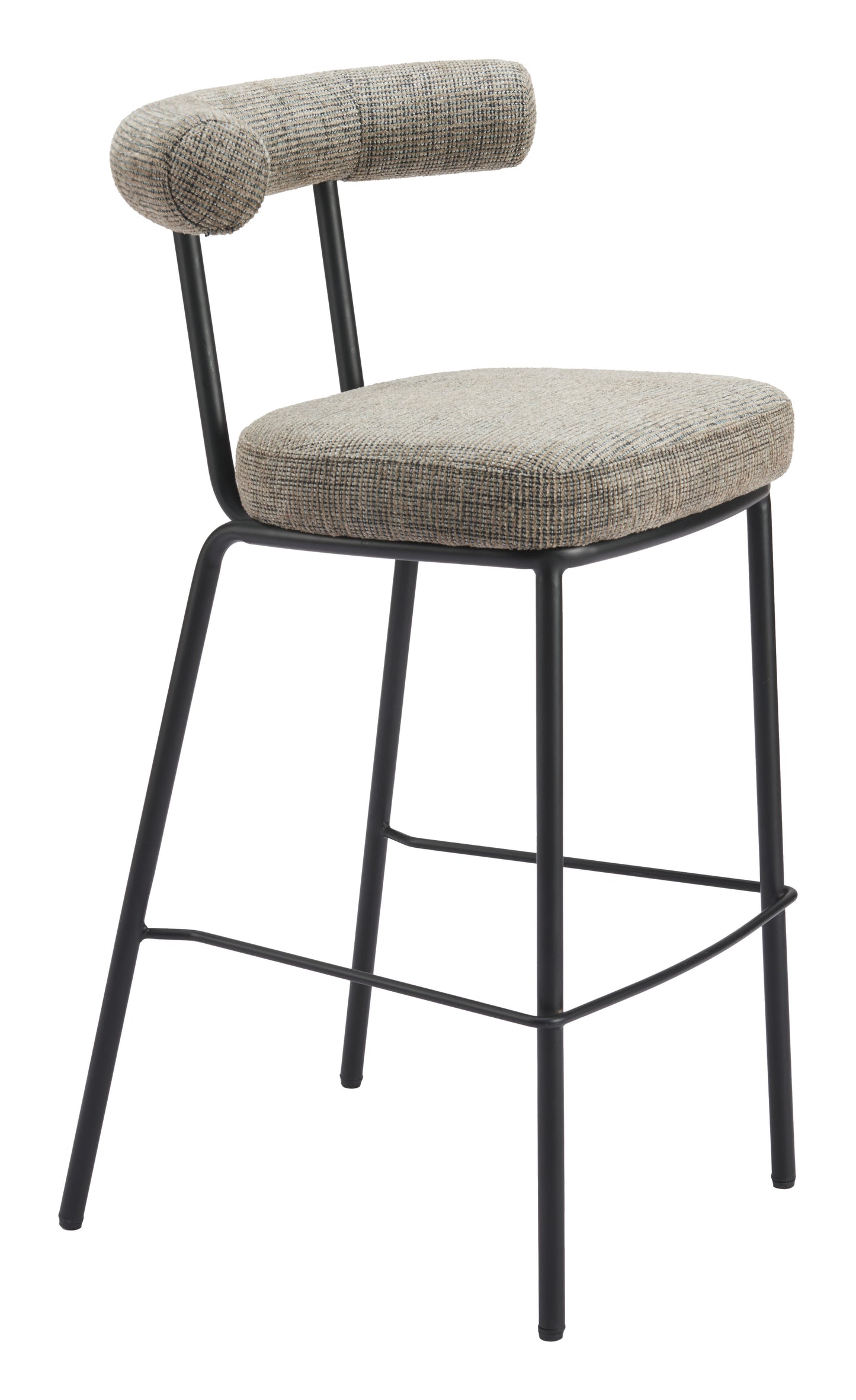 Kede Barstool Green Tweed - Disselt Designs