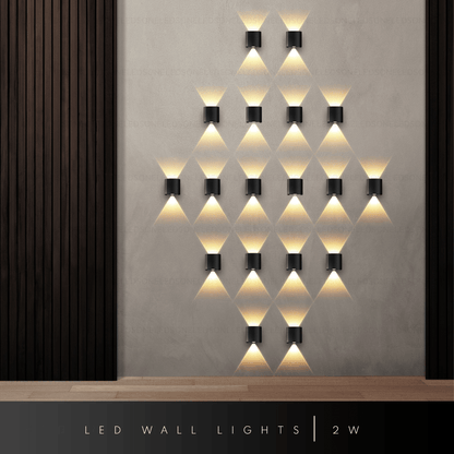 UP-DOWN | Modern Up-Down Waterproof Wall Lamp - Disselt Designs