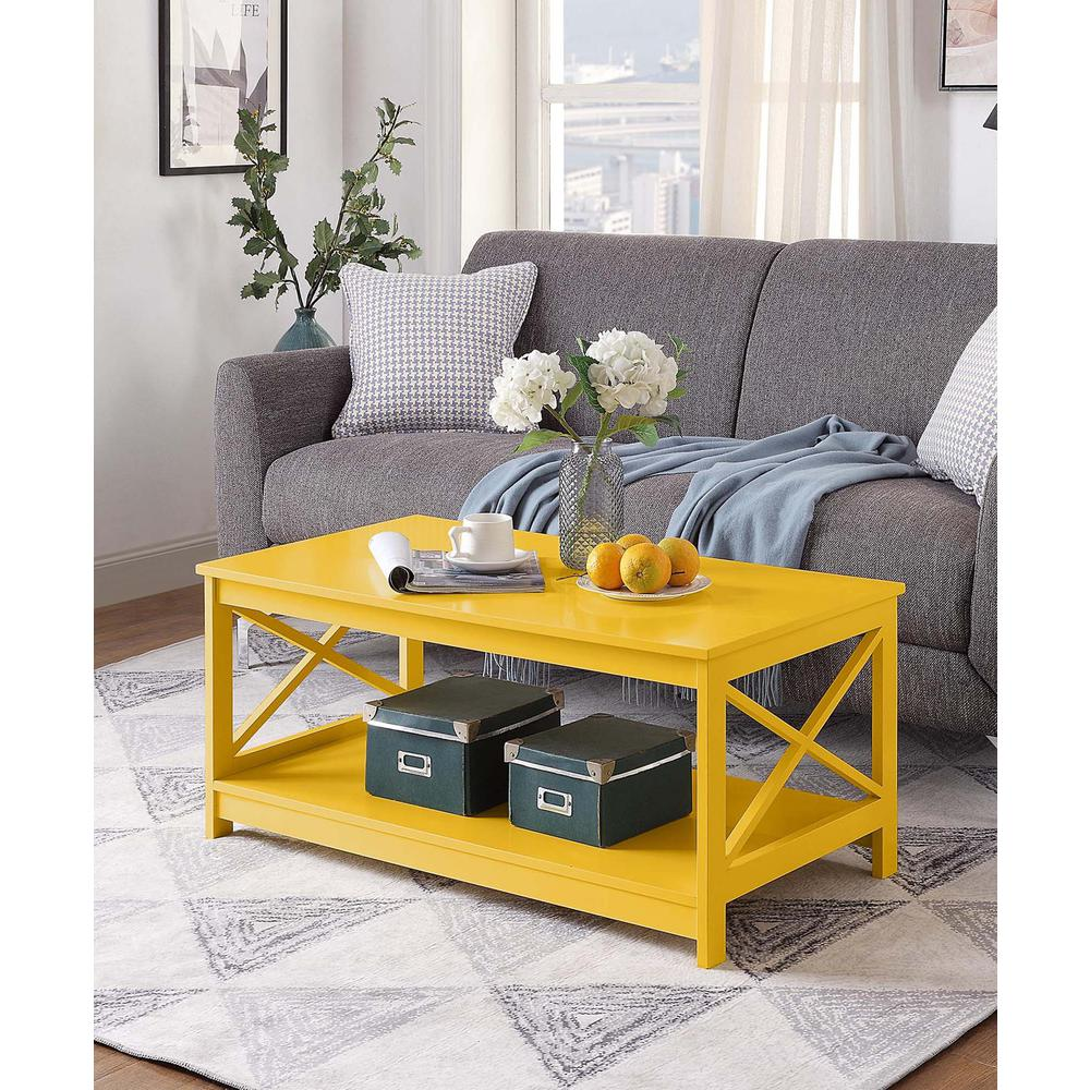 OXFORD | Yellow Coffee Table