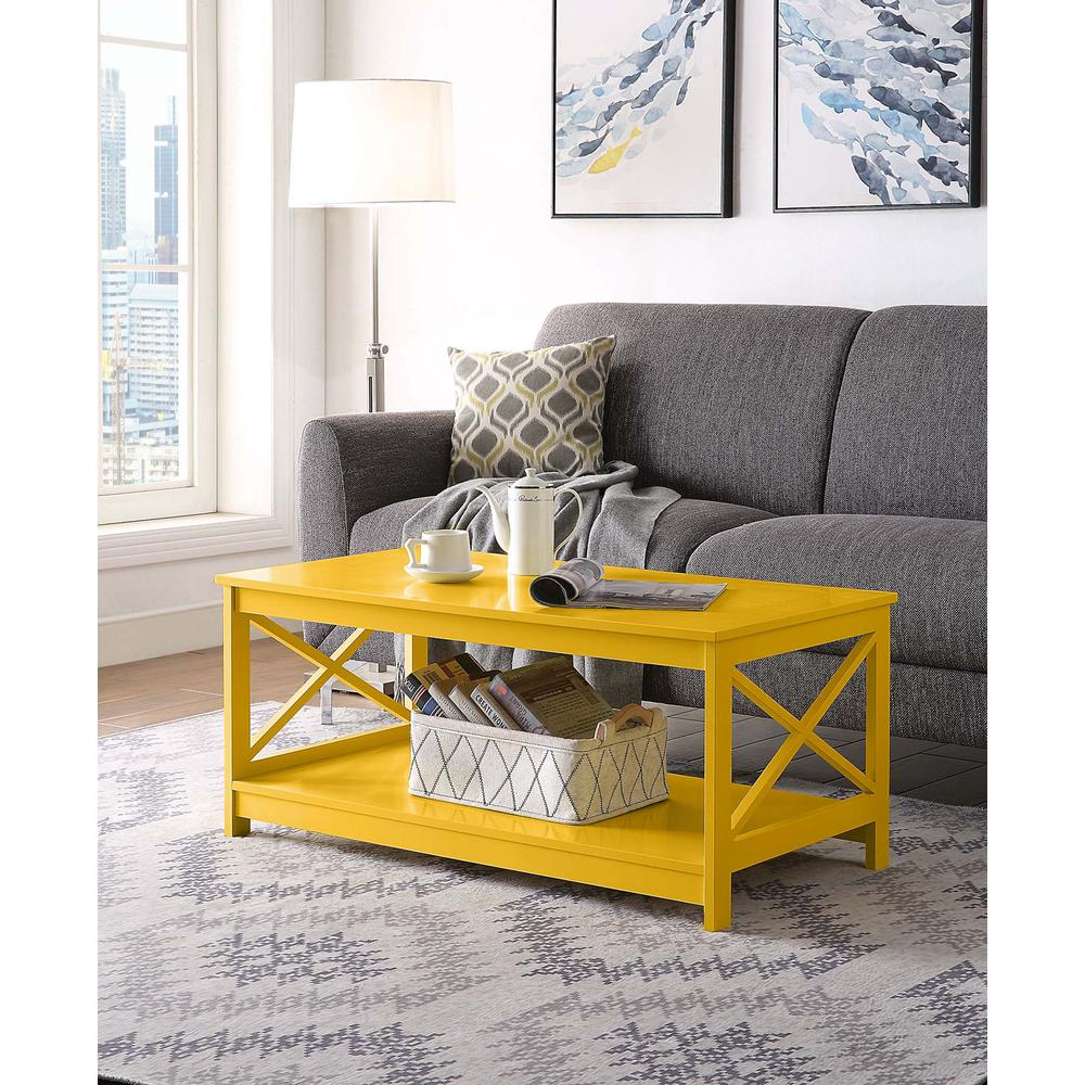 OXFORD | Yellow Coffee Table