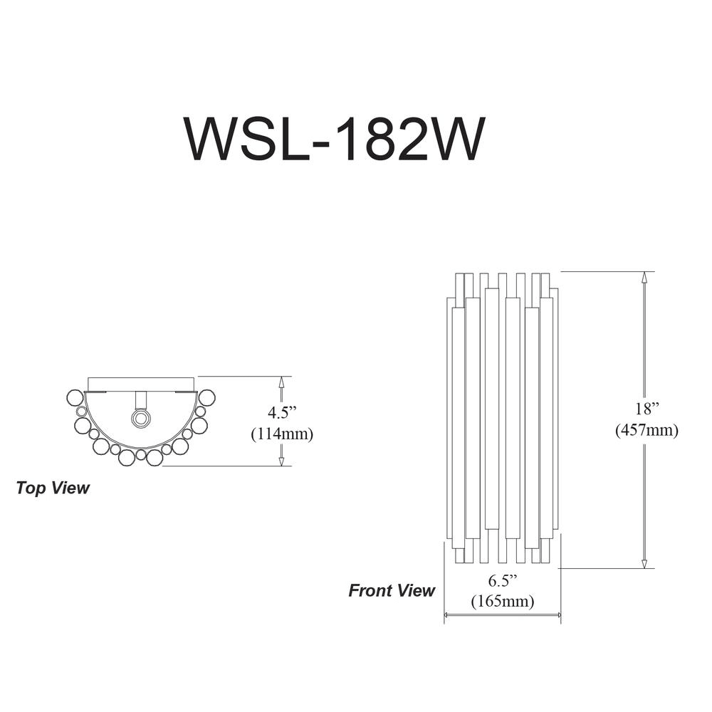 WESLYN 18 | Gold Halogen Wall Light - Disselt Designs