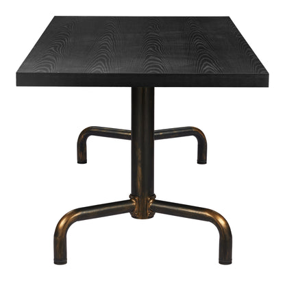 Neum Dining Table Black - Disselt Designs