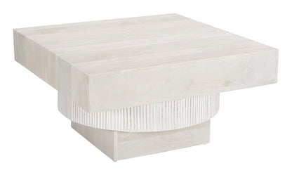 Trani Coffee Table Whitewashed - Disselt Designs