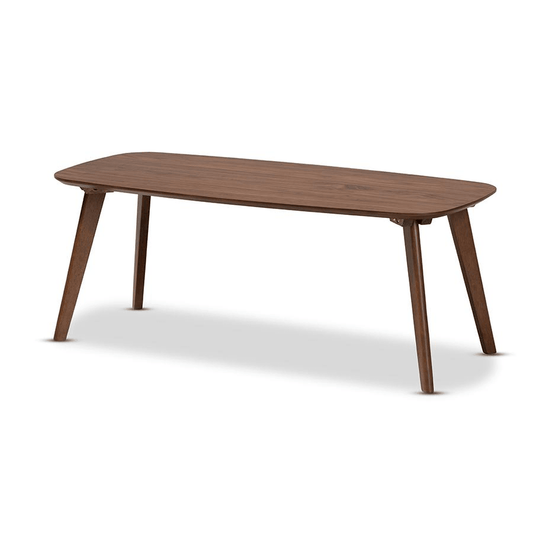 DAHLIA | Mid-Century Modern Walnut Finished Coffee Table - Disselt Designs