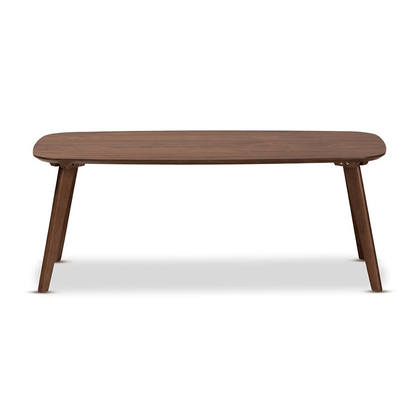 DAHLIA | Mid-Century Modern Walnut Finished Coffee Table - Disselt Designs